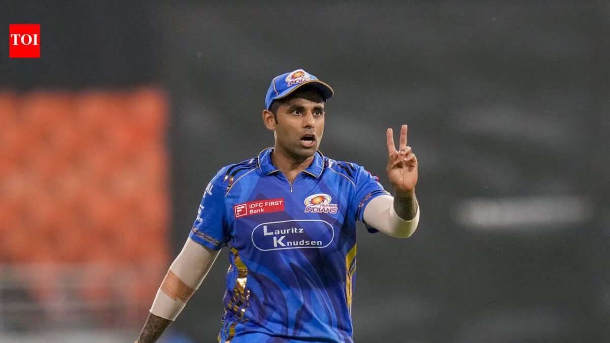 Suryakumar Yadav not in MI XI, Hardik Pandya opts to play against KKR