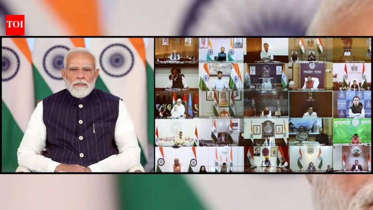 Synergy, Indian teamwork: What PM Modi discussed when he met chief ministers during Iran war