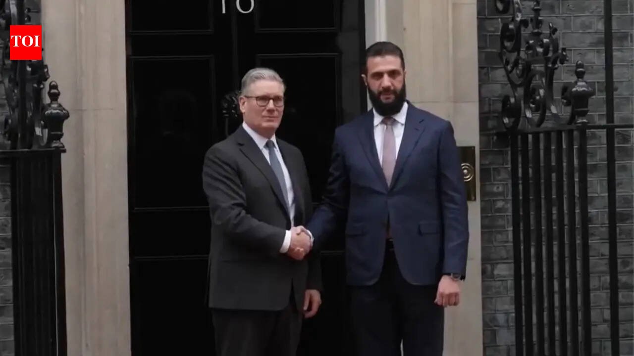 Syrian President Salah meets Starmer on first UK visit after years of tension; immigration, border security on agenda