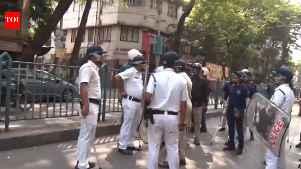 TMC and BJP supporters clash in Kolkata hours before PM Modi's rally