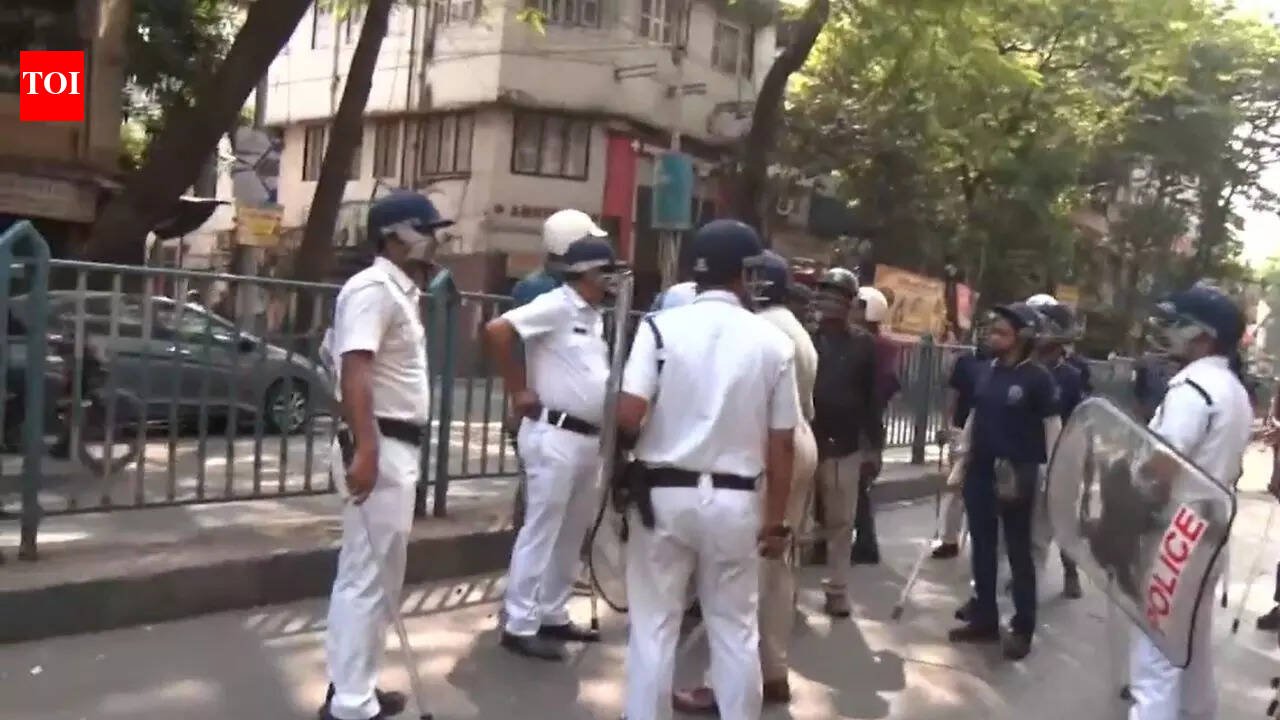 TMC and BJP supporters clash in Kolkata hours before PM Modi's rally