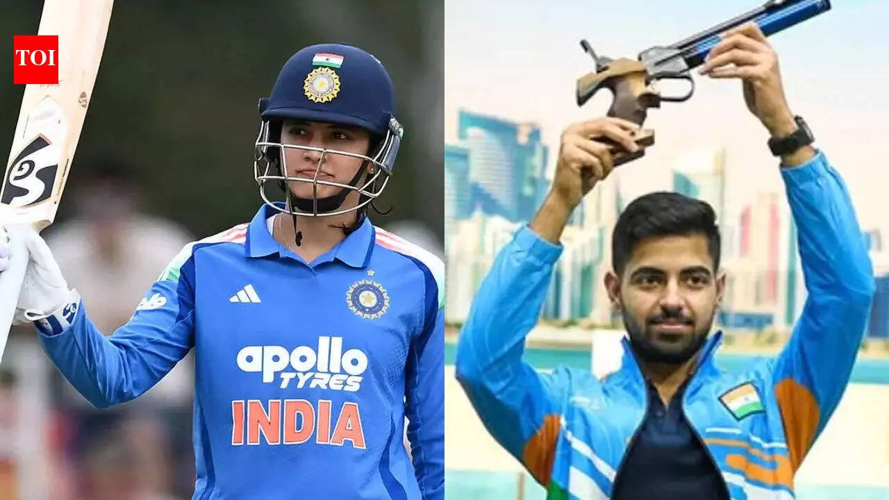 TOISA 2025: Smriti Mandhana, Samrat Rana awarded Sportsperson of the Year Award