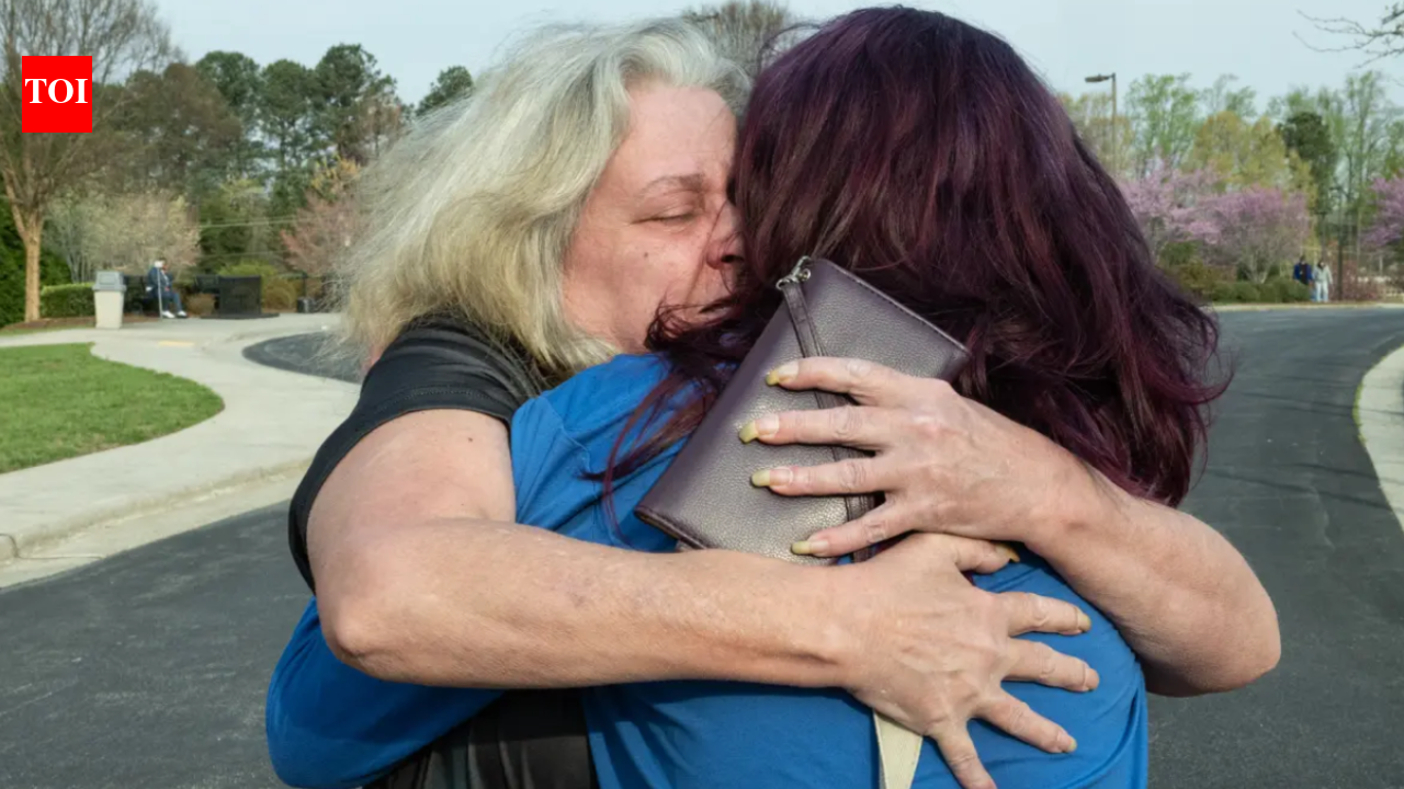 The mother who disappeared without a trace in 2001 was found alive and met her daughter during an emotional courthouse reunion |
