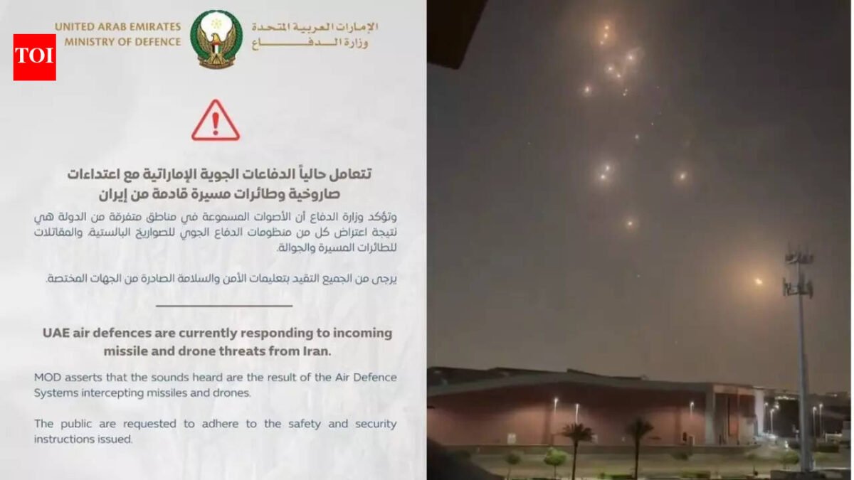 UAE issues emergency missile alert: Dubai confirms sound heard across emirate was successful anti-aircraft interception in Iran's war with US and Israel