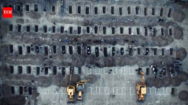 US-Israel school strike: ‘From Gaza to Minab’: Iran shares images of hundreds of graves being dug after school strike kills 160