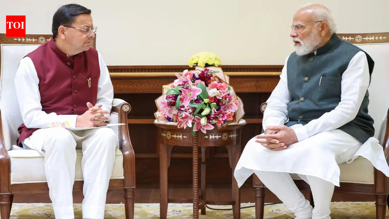 Uttarakhand Chief Minister Dhami meets PM Modi to discuss development, key projects