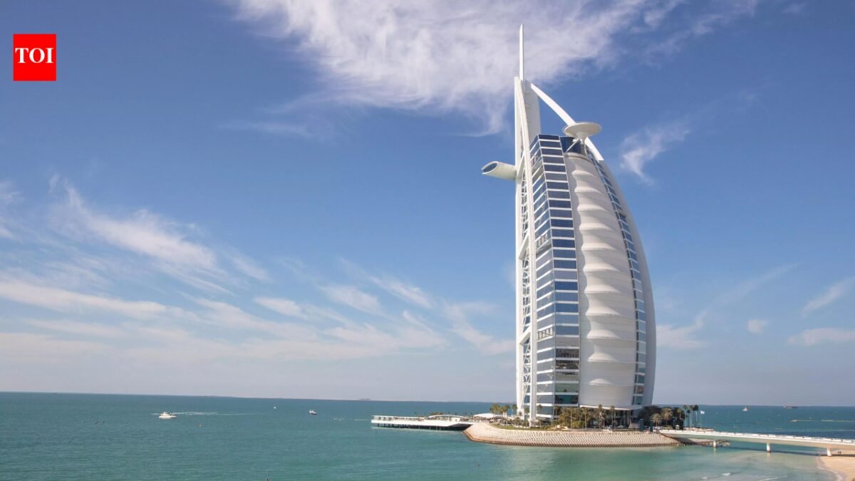 WATCH: Drone debris hits Burj Al Arab hotel in Dubai after Iran attack