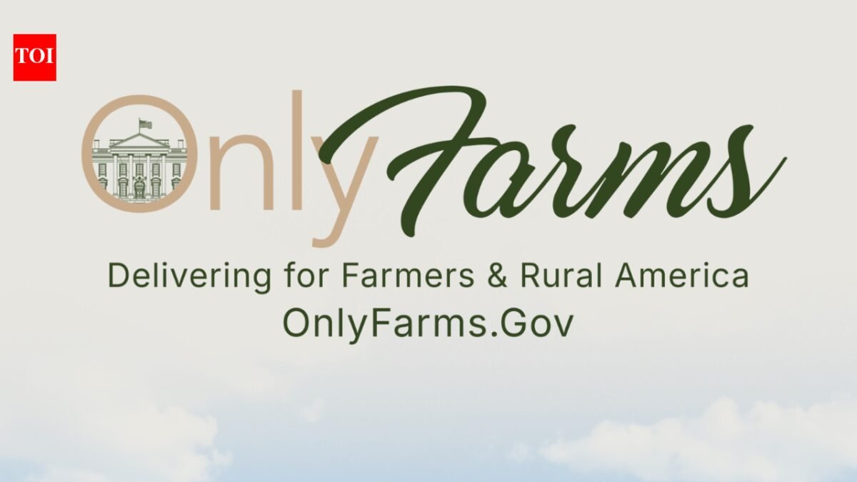 What are "OnlyFarms"? Trump launches strangely named website to mark National Agriculture Day | World News