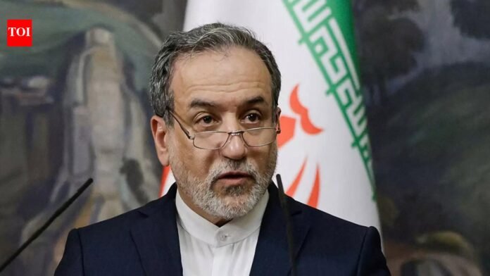 'White House now begging India': Iranian Foreign Minister Araghchi mocks US change of attitude towards Russian oil

