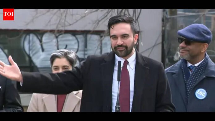 Zoran Mamdani was questioned at press conference, saying 'if I hadn't heard him yelling at me...'

