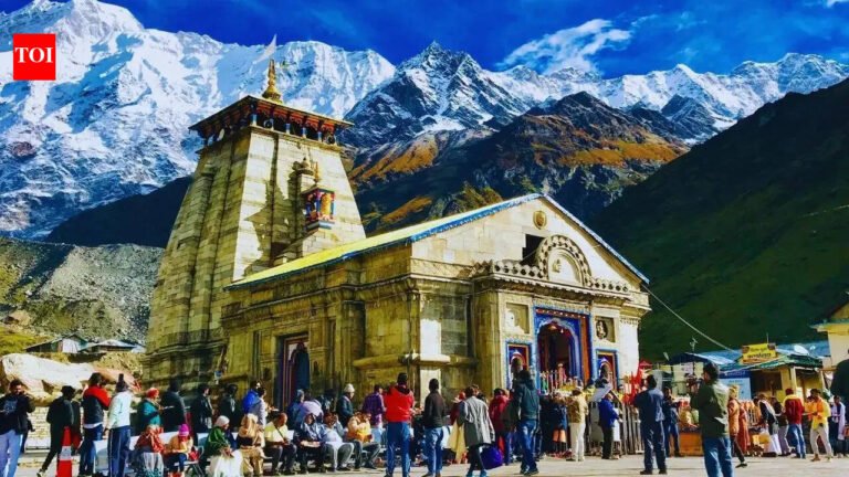 110,000 devotees flock to Kedarnath in three days; temple leaders praise Uttarakhand govt for seamless pilgrim arrangements