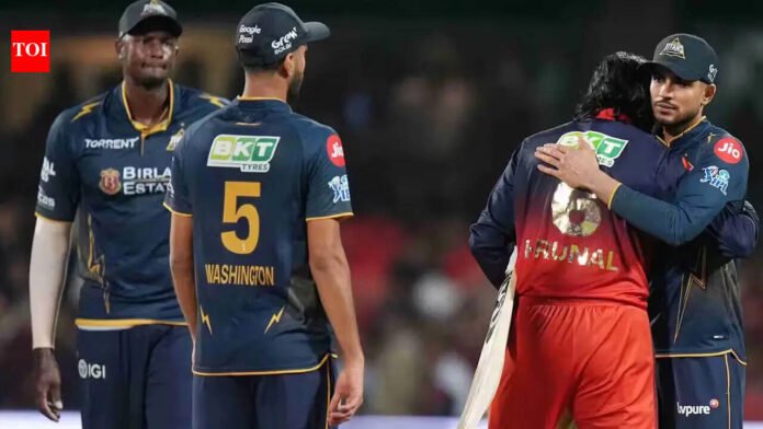 18 balls, zero boundaries: Three overs in Gujarat Titans vs RCB match

