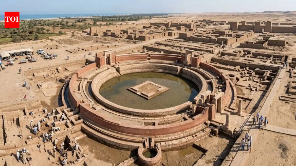 2,000-year-old circular temple discovered at Pelusium reveals how ancient Egyptians worshiped Nile water World News