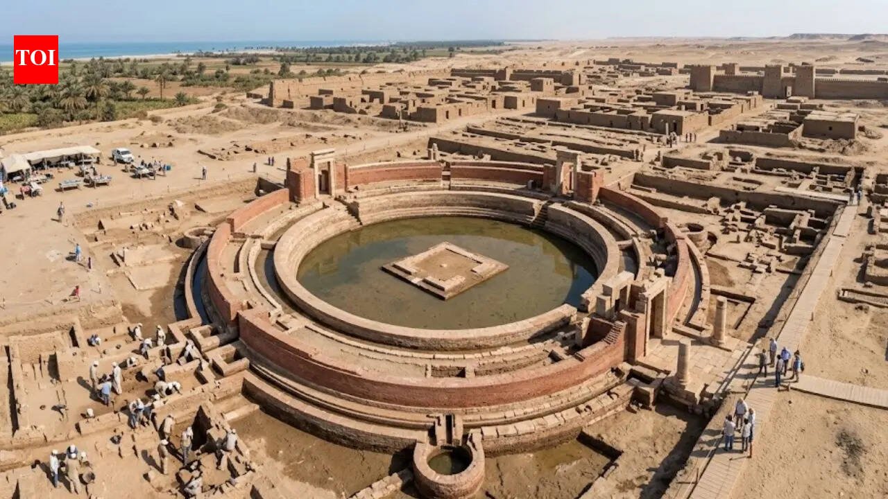 2,000-year-old circular temple discovered at Pelusium reveals how ancient Egyptians worshiped Nile water World News