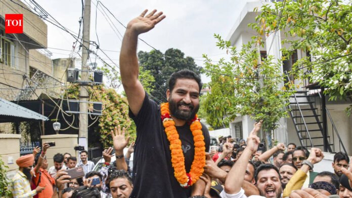 AAP MLA Mehraj Malik released from jail after J&K HC quashes PSA detention

