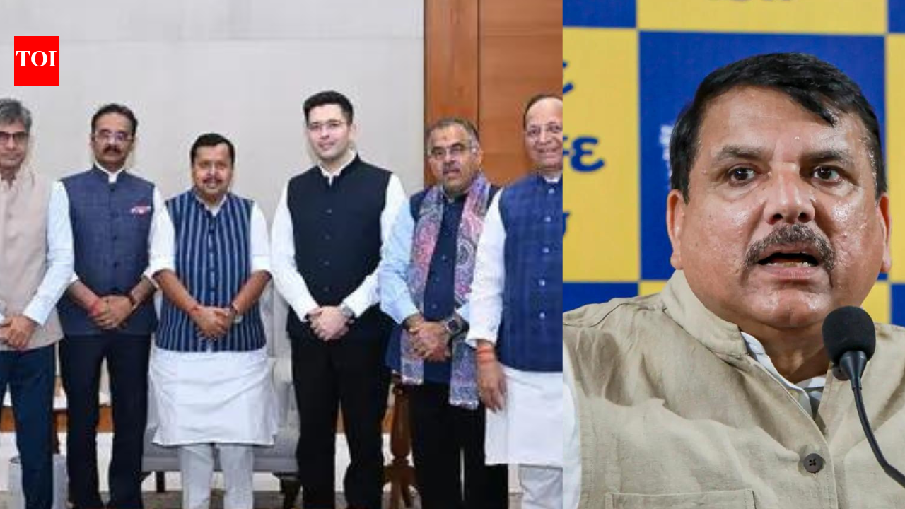 AAP issues petition to Lok Sabha president demanding sacking of 7 MPs who switched to BJP