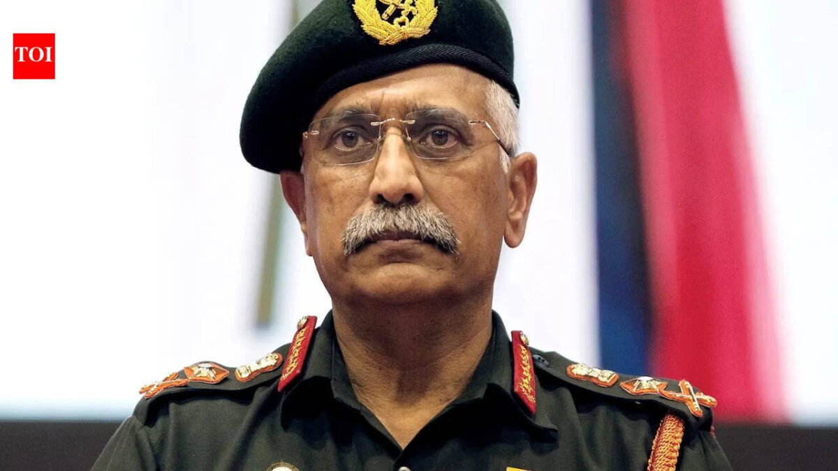 After books row, Naravane says government did not give up during 2020 LAC standoff