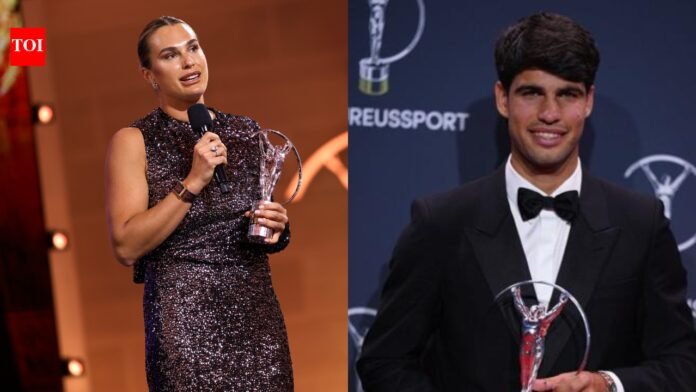 Alcaraz and Sabalenka named Laureus Male and Female Athlete of the Year


