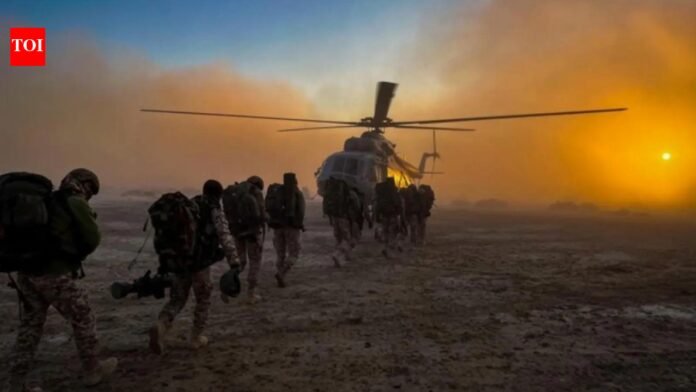 Army contingent departs for Egypt to participate in joint Special Forces exercise

