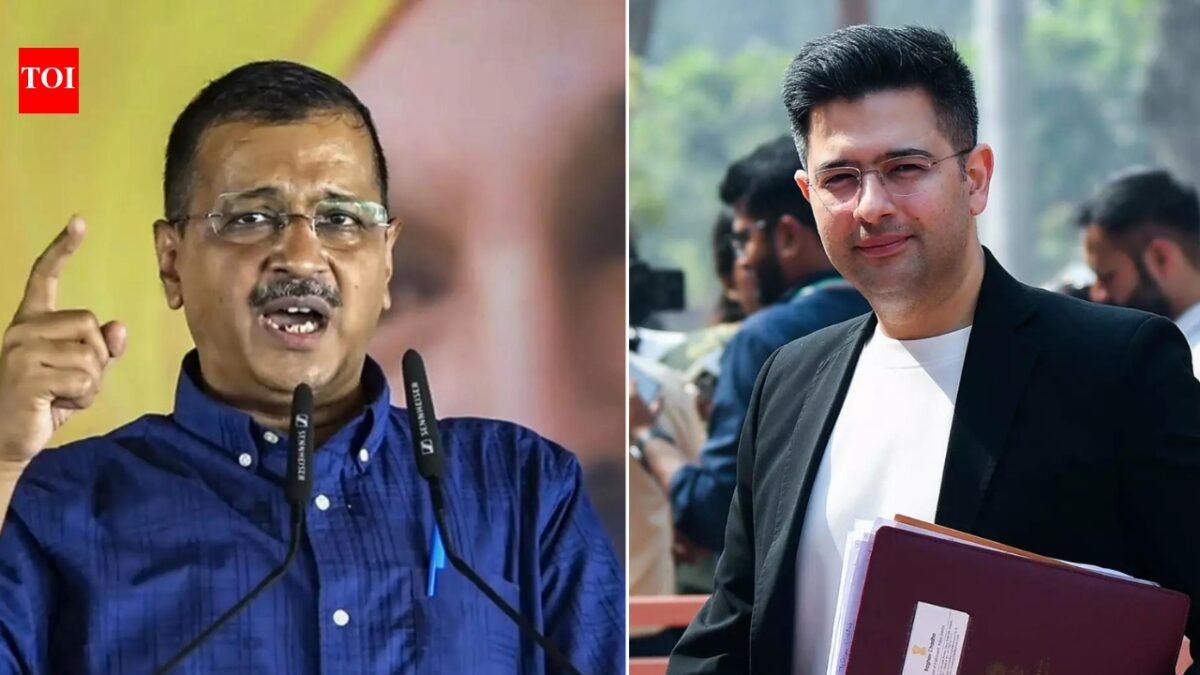 'BJP has betrayed Punjabis again': Arvind Kejriwal after Raghav Chadha leads AAP exodus