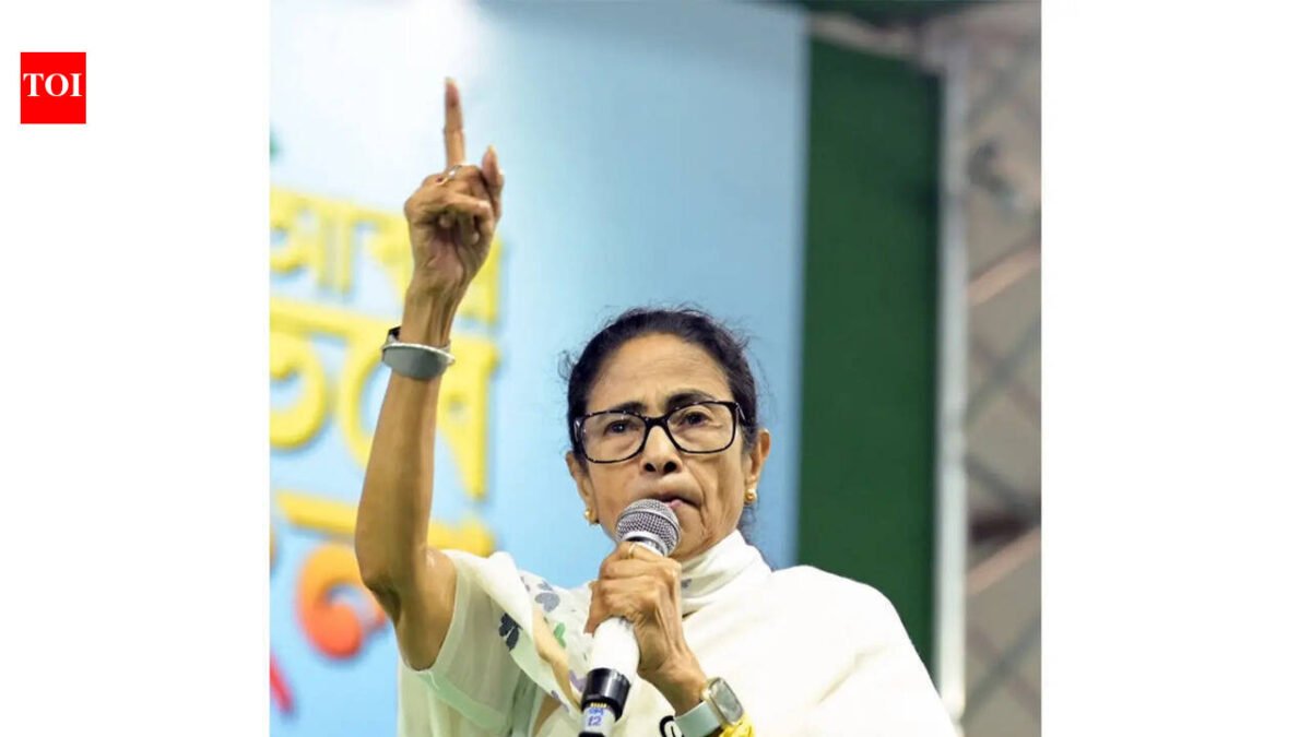 BJP microphone disrupts rally: Didi withdraws from rally