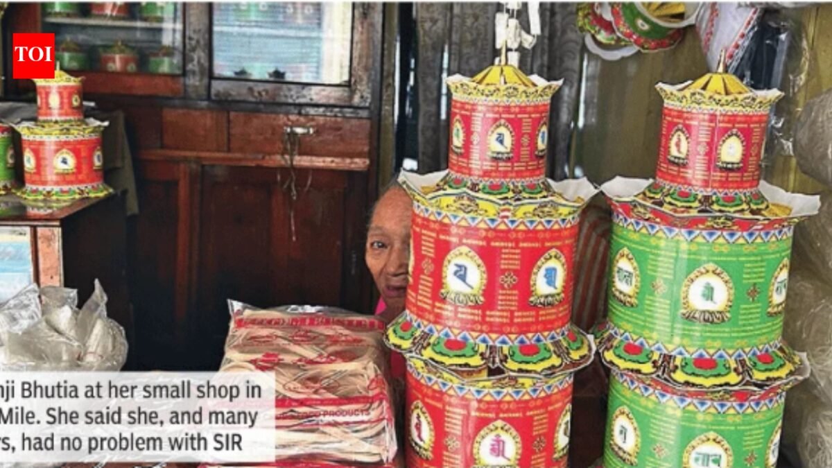 Bengal poll: Why SIR is effective for Kalimpong residents