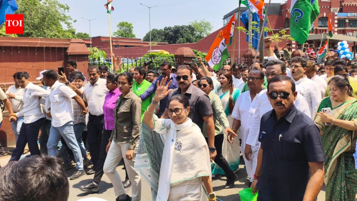 Bengal polls: CM Mamata Banerjee files nomination for Babanipur constituency, raises SIR issues