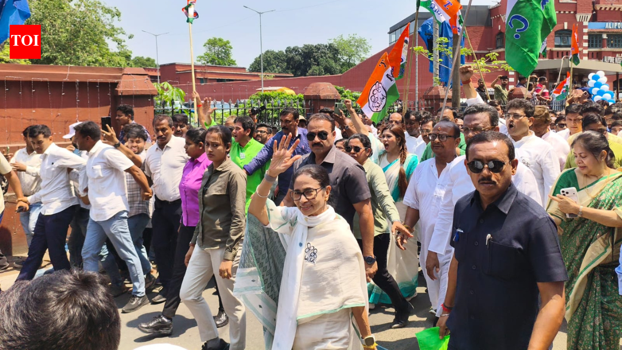 Bengal polls: CM Mamata Banerjee files nomination for Babanipur constituency, raises SIR issues