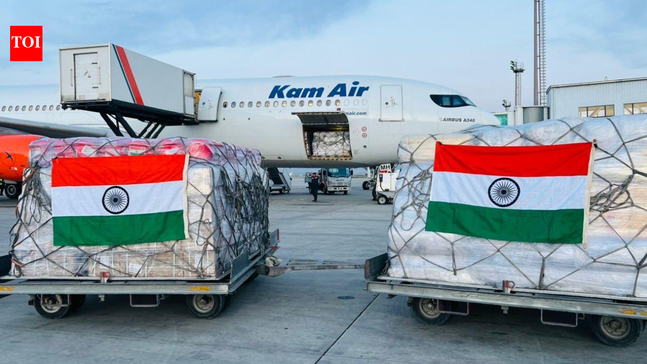 'Challenging times': India sends aid to Afghanistan amid floods, earthquake devastation