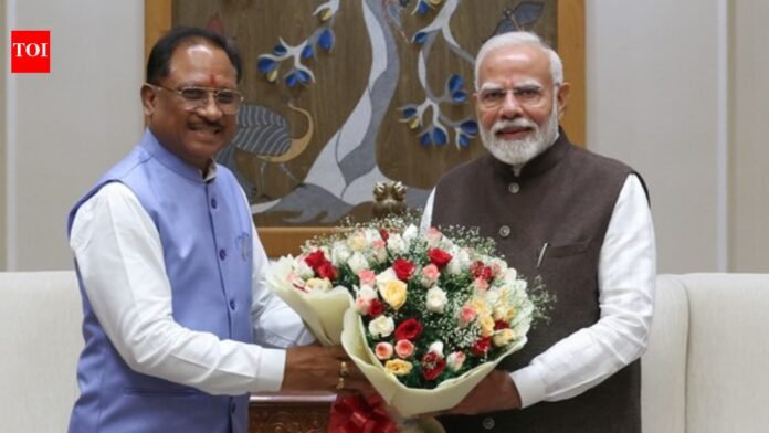 Chhattisgarh chief minister meets PM Modi, PM Amit Shah; post-Mao development roadmap in focus

