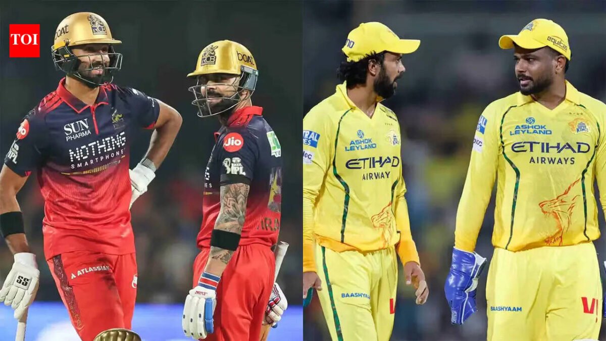 Chinnaswamy's South Derby: In-form RCB face out-of-form CSK