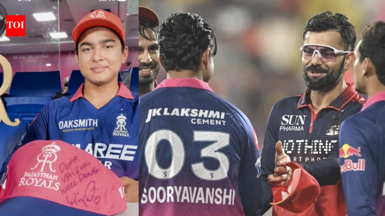 'Dear Vaibhav...: Virat Kohli's heartwarming message to Sooryavanshi