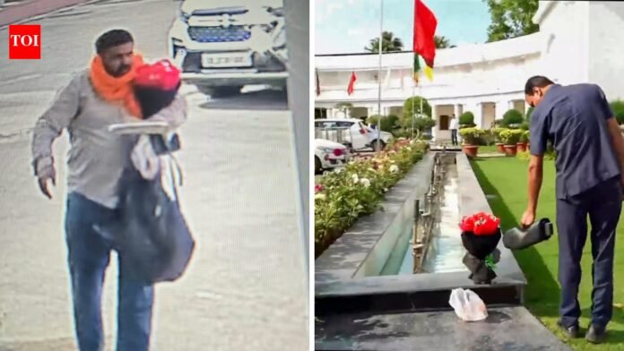 Delhi Assembly security scare: Masked man puts bouquet in speaker's car - what we know so far

