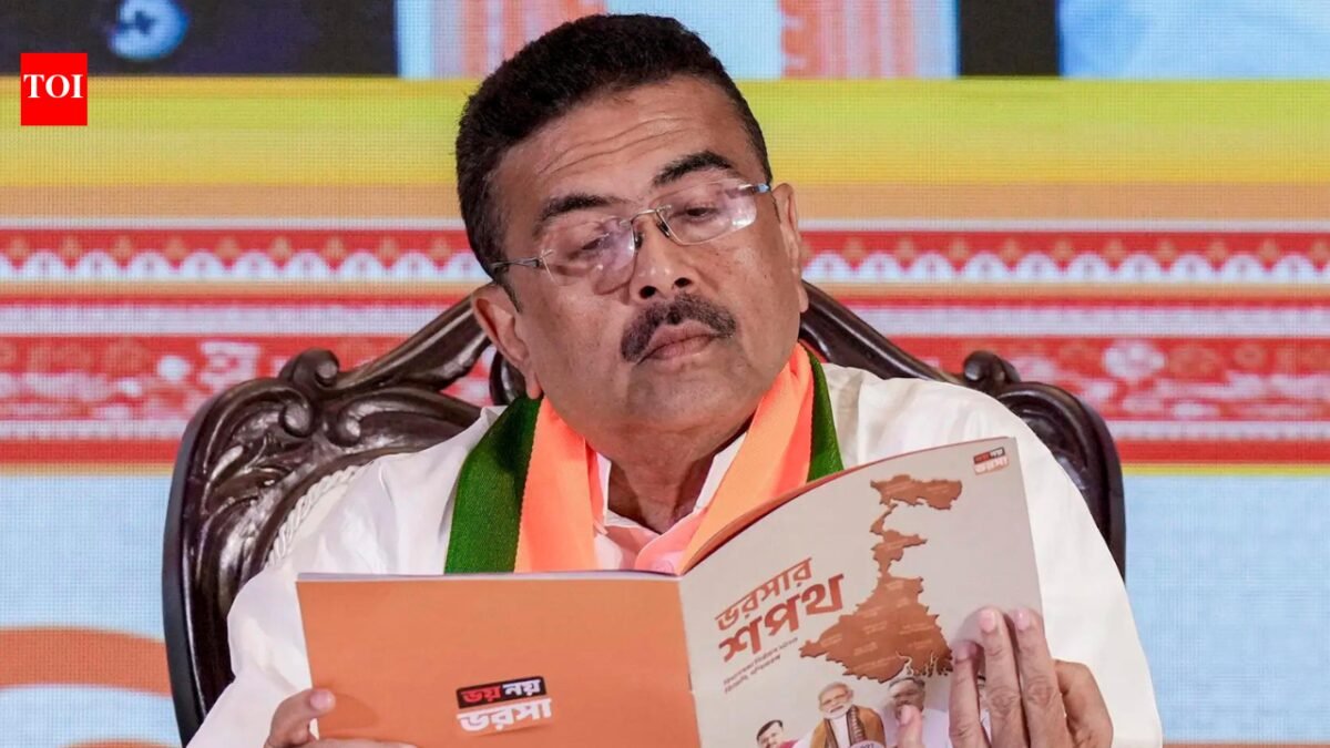 'Don't forget you are working in BJP states': Suvendu Adhikari's warning in Bengal