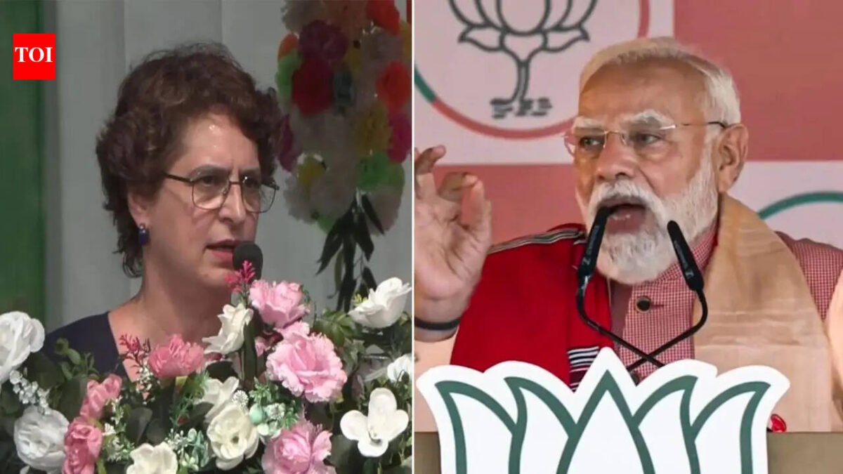 'Double Gurami government': Priyanka Gandhi calls PM a 'slave' of the US, Assam Chief Minister Himanta calls Modi a 'slave'