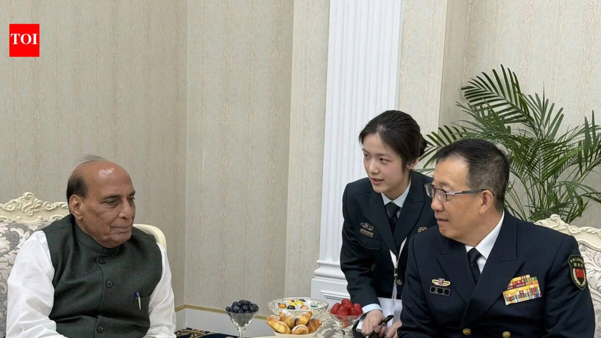 During the SCO, Rajnath discussed developments in West Asia with the Chinese Defense Minister