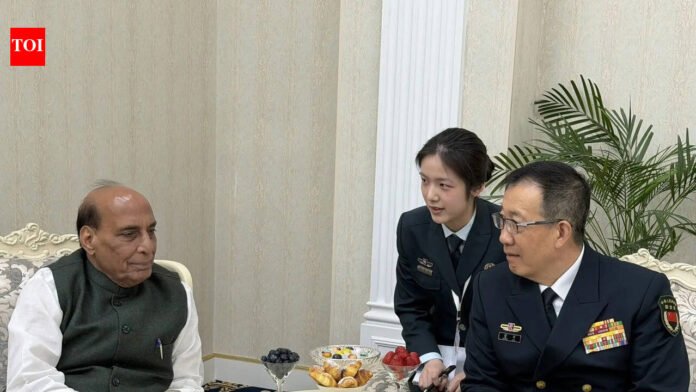 During the SCO, Rajnath discussed developments in West Asia with the Chinese Defense Minister

