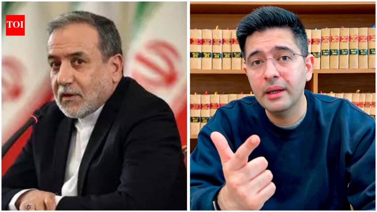 Evening News Report: Iran says never rejected peace talks in Pakistan; Raghav Chadha on AAP and AAP's 'Dhurandhar' attacks More