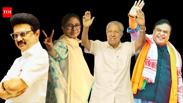 Exit polls 2026: Bengal cliffhanger, Kerala Congress; status quo in Tamil Nadu, Assam, Puducherry - Predictions Decoded


