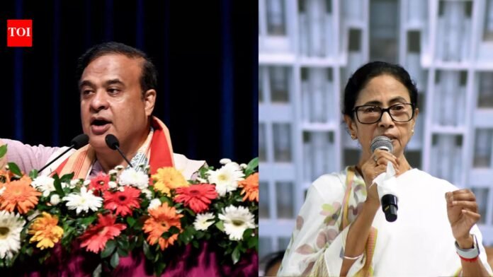 'Fence Bangladesh border': Himanta Sarma accuses Mamata Banerjee of allowing infiltration into Bangladesh

