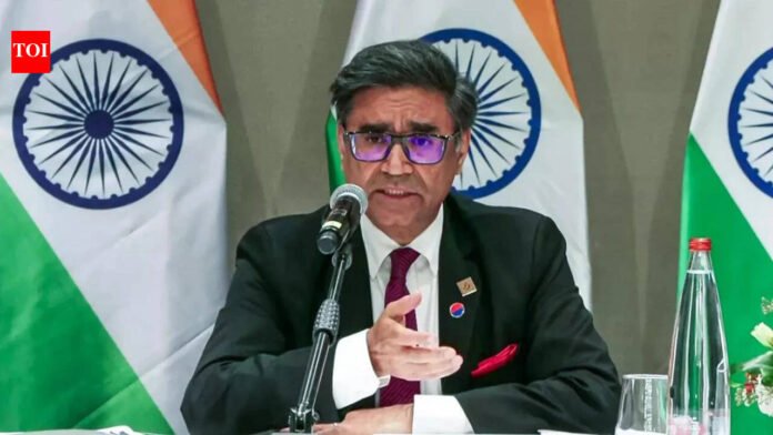 Foreign Secretary Vikram Misri represents India to discuss Hormuz crisis with over 60 countries

