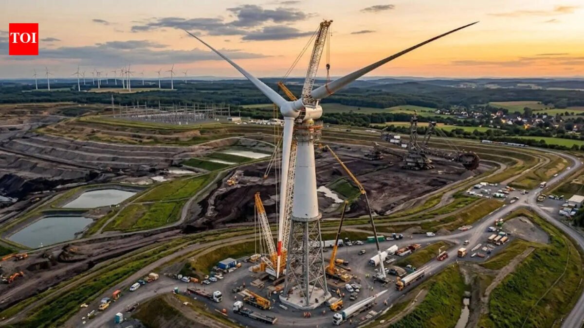 German News: Germany is building world's tallest 364-meter wind turbine in coal mine, and it could transform renewable energy | World News