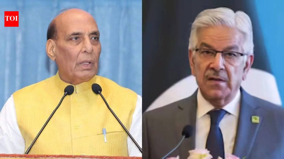 'God knows how many parts of Pakistan will be divided this time': Rajnath Singh slams Khawaja Asif over 'Kolkata menace', recalls 1971 partition