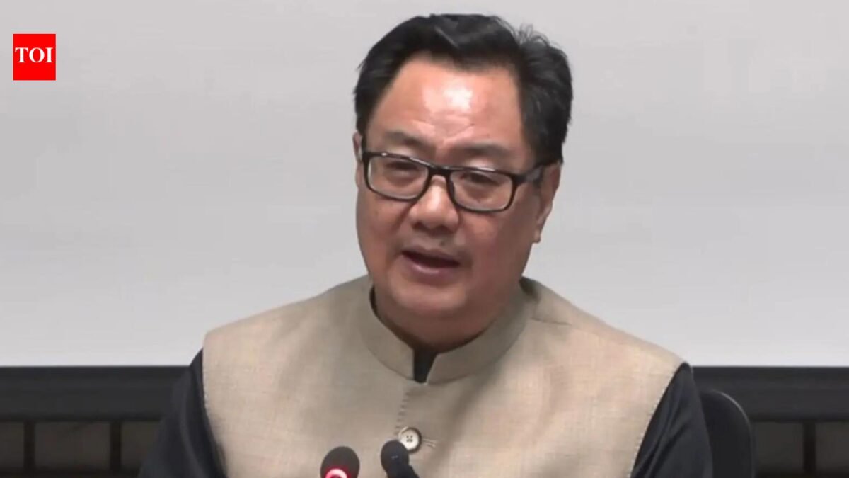 'Goodbye tukde-tukde INDI alliance': Kiren Rijiju on Raghav Chadha, 6 AAP MPs join BJP