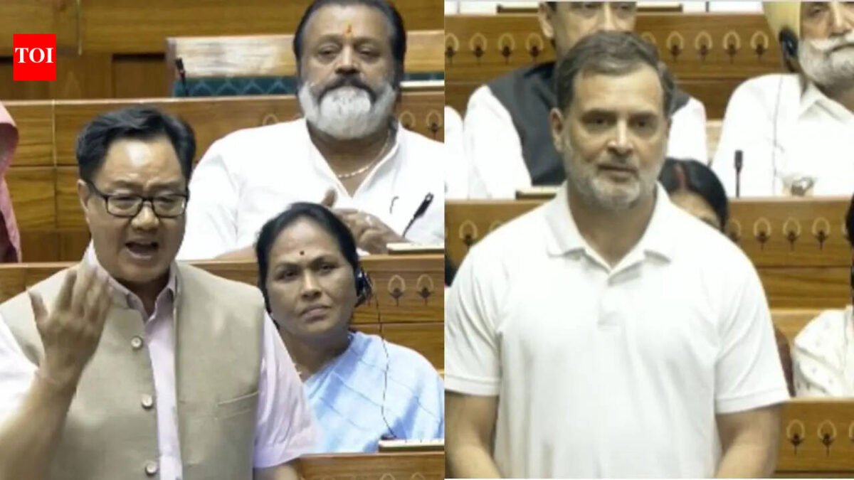 'Government deprived them of power' vs 'Why did Rajiv Gandhi object': Rahul, Rijiju clash over OBCs during women quota demarcation debate