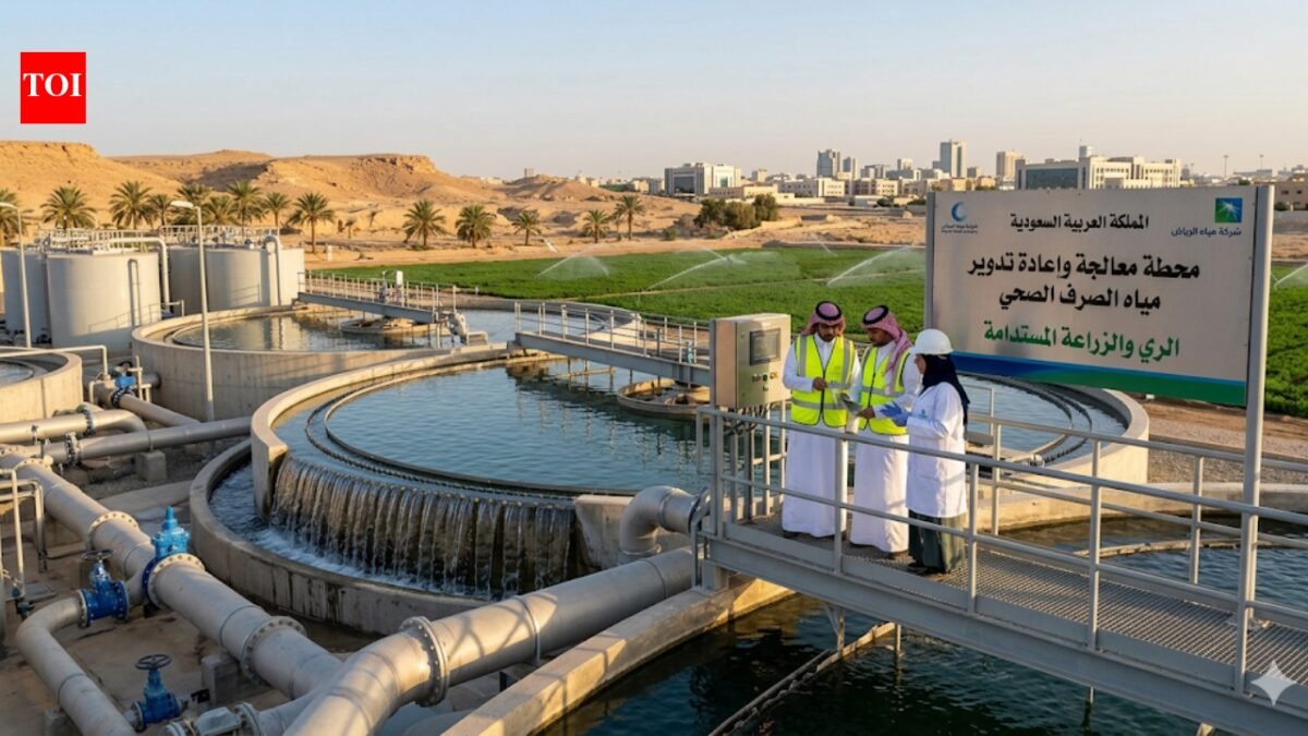 How Saudi Arabia is using wastewater to create a green corridor in the desert | World News
