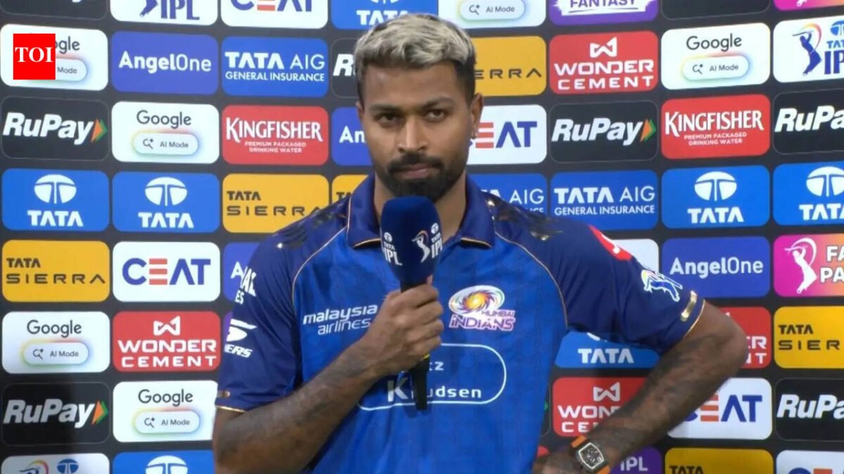 'I have nothing to say': Hardik Pandya 'frustrated' after MI's fourth consecutive defeat