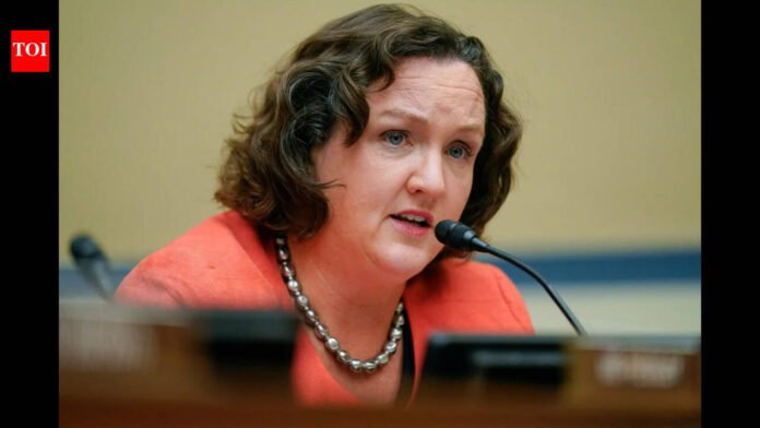 'I haven't spoken to any women...': Katie Porter on Swalwell Plaintiff influencer Cheyenne Hunt's relationship


