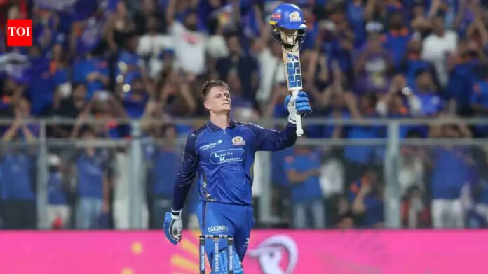 IPL 2026: Ryan Rickelton writes history with fastest-ever MI hundred

