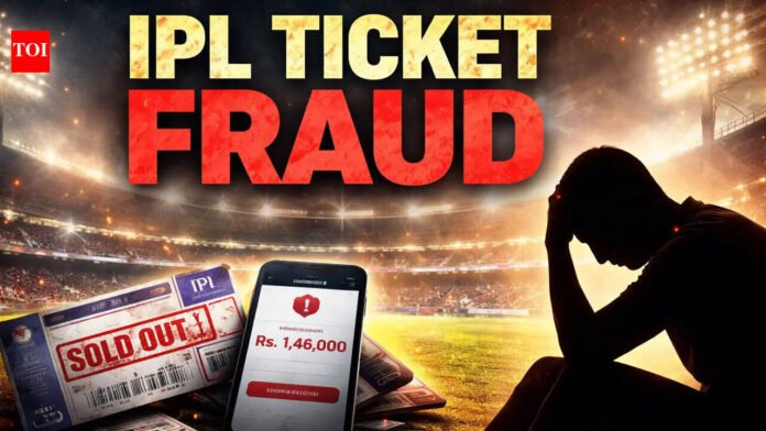 IPL craze leads to technicians losing Rs 1.46 lakh in fake RCB vs CSK ticket scam

